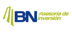 Logotipo de BN Asesoría de Inversión con texto en azul y verde junto al ícono institucional del Banco Nacional de Costa Rica. Logotipo de BN Asesoría de Inversión con texto en azul y verde junto al ícono institucional del Banco Nacional de Costa Rica.